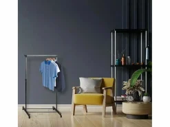 Burro Para Ropa|Burro/perchero con ruedas inox/ 90/160x80x42 cm
