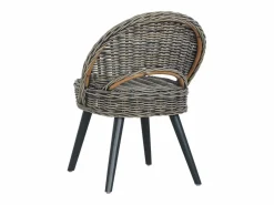 Conjunto Sofá Y Sillón|Butaca de ratán kubu 60x60x79 cm SHL5413
