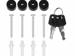 Buzón de pared con compartimento para periódicos 3 ventanas^ECD Germany New