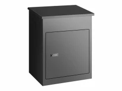 Buzón para Paquetes, SucceBuy Buzones de Exterior 44 x 35 x 58,3 CM, Acero Galvanizado, Cerradura Codificada^ Best