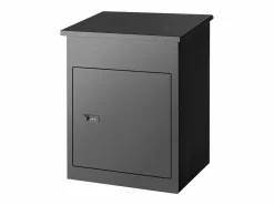 Buzón para Paquetes, SucceBuy Buzones de Exterior 44 x 35 x 58,3 CM, Acero Galvanizado, Cerradura Codificada^ Best