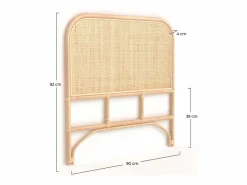 Cabecera de 90 cm en ratán natural - Grace^Rendez-Vous Déco New