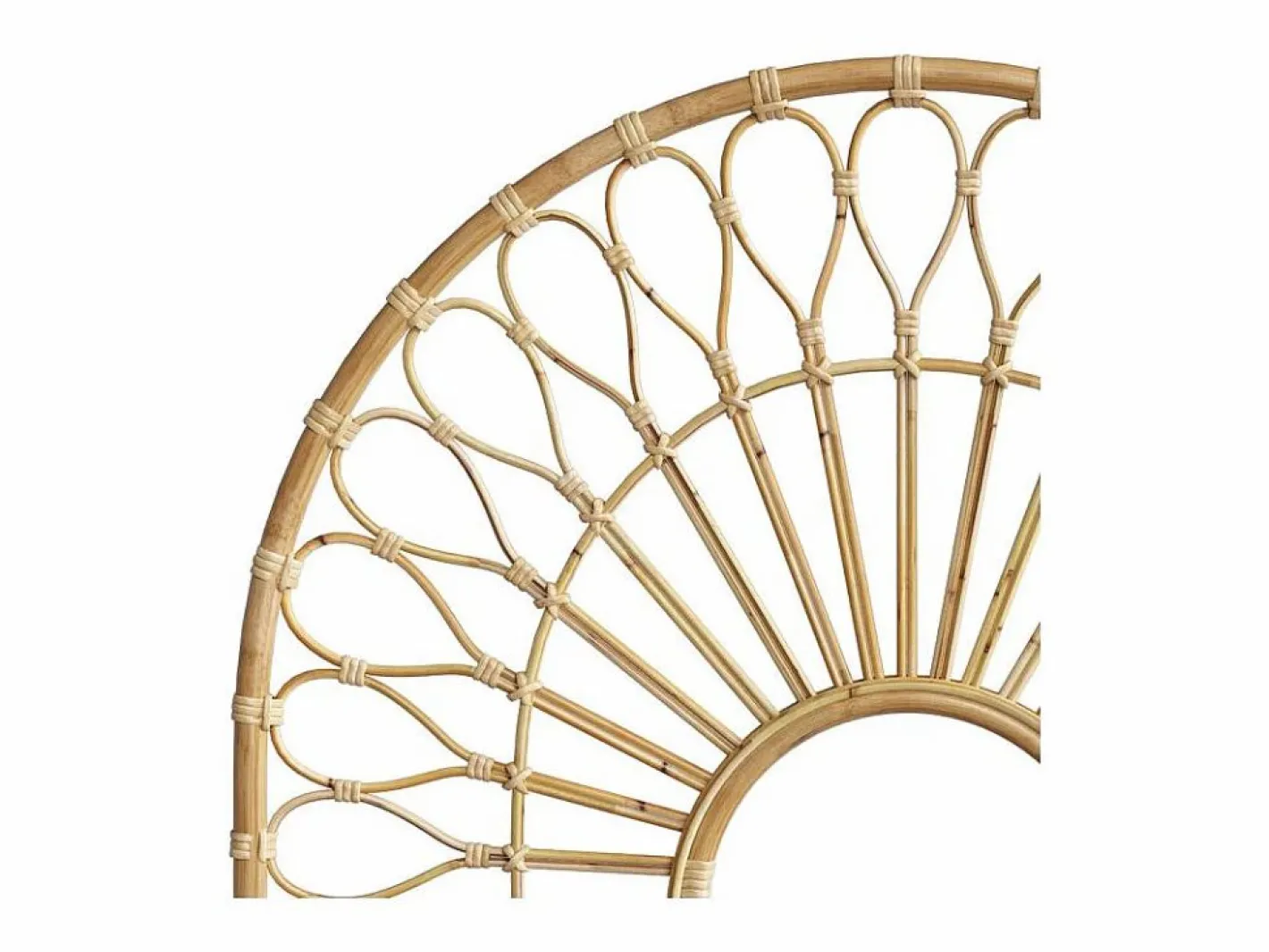 Rendez-Vous Déco Cabecera de 90 cm en ratán natural - Bahia Marru00f3n Best