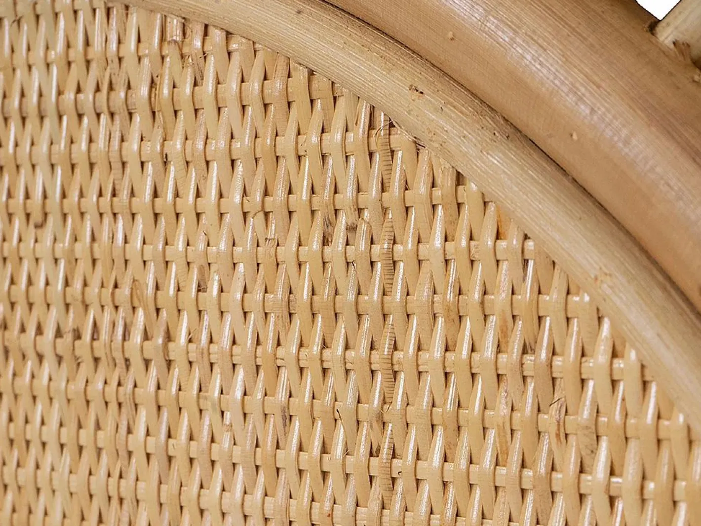Cabecero 140 cm de ratán color natural - SOLIA^Vente-unique New