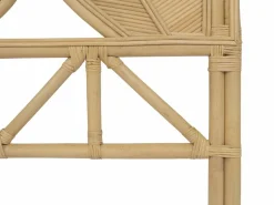 Vente-unique Cabecero Y Puente De Cama|Cabecero 160 cm de ratán de color natural - FLERIO