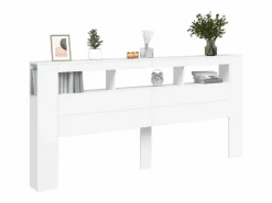 Cabecero con LED madera de ingeniería 220x18,5x103,5 cm^vidaxl Best