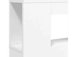 Cabecero con LED madera de ingeniería 220x18,5x103,5 cm^vidaxl Best