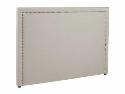 Vente-unique Cabecero de cama ALVISE Tela - 160 cm Beige Outlet