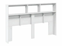Clicnbuy Cabecero Y Puente De Cama|Cabecero de cama con LED 160x17x102 cm