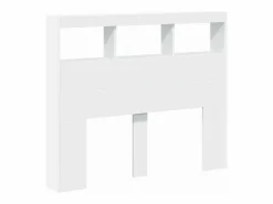 Clicnbuy Cabecero Y Puente De Cama|Cabecero de cama con LED 120x17x102 cm