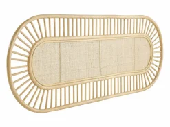 Cabecero de cama de ratán natural y mimbre 165 cm BOW^Miliboo New