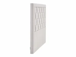 Vente-unique Cabecero de cama tejido 160 cm en terciopelo - JENNA Beige Sale