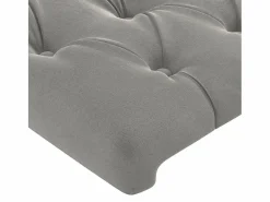 Cabecero de terciopelo claro 83x23x78/88 cm^Clicnbuy Best