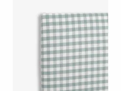 Cabecero infantil tapizado en vichy color turquesa 110x52cm Azul turquesa Best