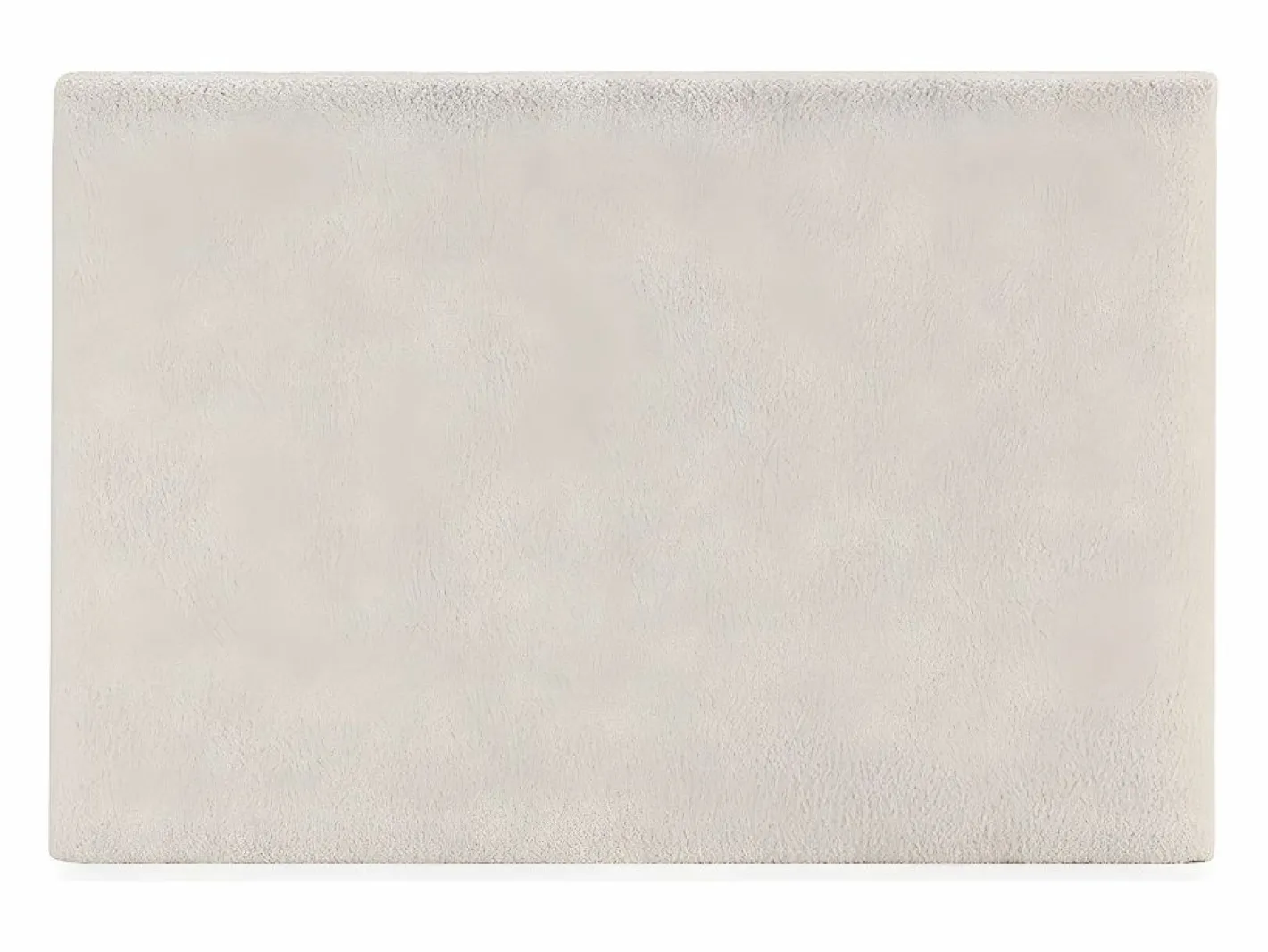 VS Venta-stock Cabecero Niebla 90x60 cm tela borreguito Beige Discount