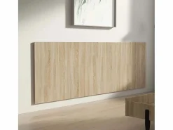 vidaxl Cabecero pared madera contrachapada roble Sonoma 240x1,5x80cm Color natural claro Hot