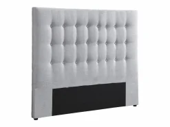 Vente-unique Cabecero Y Puente De Cama|Cabecero tapizado 180 cm en tela - FRANCESCO