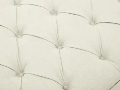 Vente-unique Cabecero tapizado 170 cm en tela - JOHENE Beige