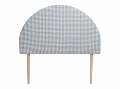 Cabecero tapizado infantil vichy turquesa MOON^ Best