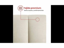 Morfeo Descanso Cabecero Y Puente De Cama|Cabecero tapizado nórdico líneas verticales tela antimanchas para cama 200 cm - 210x125 cm