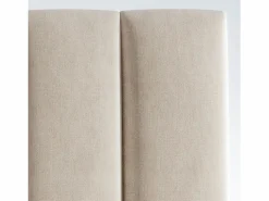 Morfeo Descanso Cabecero Y Puente De Cama|Cabecero tapizado nórdico líneas verticales tela antimanchas para cama 200 cm - 210x125 cm