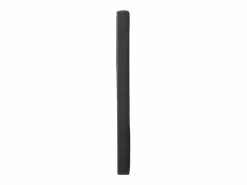 Vente-unique Cabecero tejido 160 cm Terciopelo oscuro. JENNA Gris New