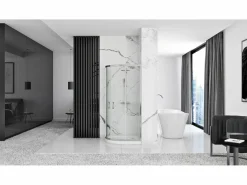 Rea Cabina De Ducha|Cabina De Ducha + Plato De Ducha Look Chrome 80X80