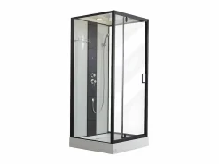 Cabina de ducha con hidromasaje, lluvia tropical y ducha de mano PRIMEA - 90 x 90 x 215 cm^Shower & Design Sale