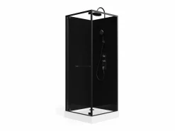 Shower & Design Cabina De Ducha|Cabina de ducha cuadrada - Altura ajustable - - L80 x l80 x Alt. 213/232 cm - BADONI