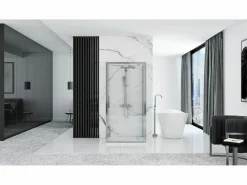 Cabina De Ducha De Pared Rapid Swing 120X100 Chrome^Rea Clearance