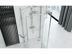 Cabina De Ducha De Pared Rapid Swing 120X80 Chrome^Rea Discount
