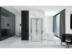 Rea Cabina De Ducha|Cabina De Ducha De Pared Rapid Slide Chrome 150X80