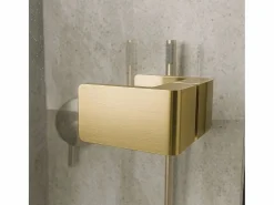 Cabina De Ducha De Pared Atlas Brush Gold 120X80 Left^Rea Best