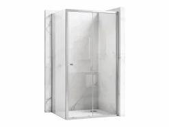 Rea Cabina De Ducha Esquinera Primo Slide 110X100 Chrome Gris Outlet