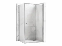 Rea Cabina De Ducha Esquinera Primo Slide 110X100 Chrome Gris Outlet