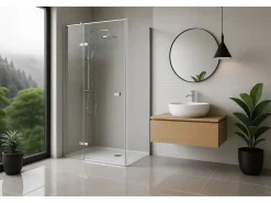 Cabina De Ducha Atlas Chrome 80X100 Right^Rea Outlet