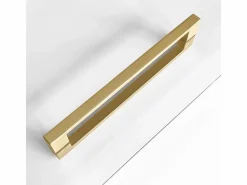 Rea Cabina De Ducha City 90X90 Brush Gold Dorado Hot