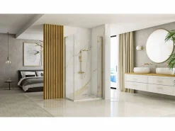 Cabina De Ducha Hugo Brush Gold 100X80^Rea Sale