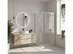 Rea Cabina De Ducha Primo Slide 130X70X Chrome Gris Hot