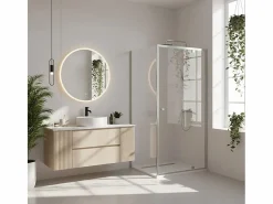 Rea Cabina De Ducha Primo Swing 90X100 Chrome Gris Sale
