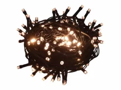 vidaxl Guirnalda Luminosa|Cadena de luces 400 LEDs 40 m 8 efectos de luz blanco cálido