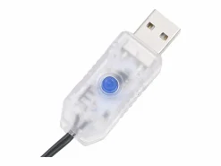 vidaxl Guirnalda Luminosa|Cadena de luces 400 LEDs 40 m 8 efectos de luz blanco cálido