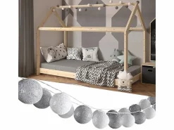 Vicco Cadena de luces 310x310x310 Gris