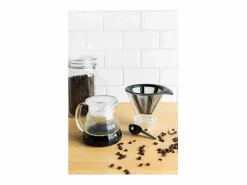 Cafetera Melior 8 tazas 1L con filtro permanente de acero inoxidable y jarra de vidrio borosilicato^Bodum Best