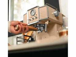 Pequeño Electrodoméstico|Cafetera Cecotec Power Espresso 20 Tradizionale Light 1350W 20 bar 1,5L beige