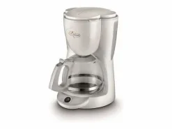 Delonghi Cafetera de filtro - 1000W - 10 tazas - Blanca Blanco Hot