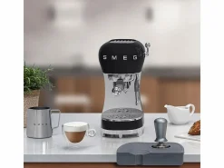 Smeg Cafetera de goteo estilo años 50 ECF02BLEU negra Negro Clearance