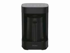 Haier Pequeño Electrodoméstico|Cafetera I-Master Multi Beverage Serie 5 Negra - 6 Programas Automáticos Sin Cápsulas, Compacta y Ecológica