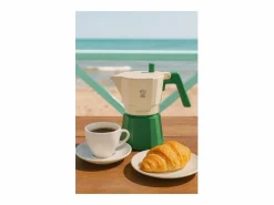 Pequeño Electrodoméstico|Cafetera Italiana Pezzetti FUTUREXPRESS Aluminio 3 Tazas – Café Espresso Auténtico y Aromas Intensos