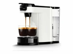 Philips Pequeño Electrodoméstico|Cafetera Senseo 2 en 1 con filtro y cápsulas, jarra térmica, Crema Plus